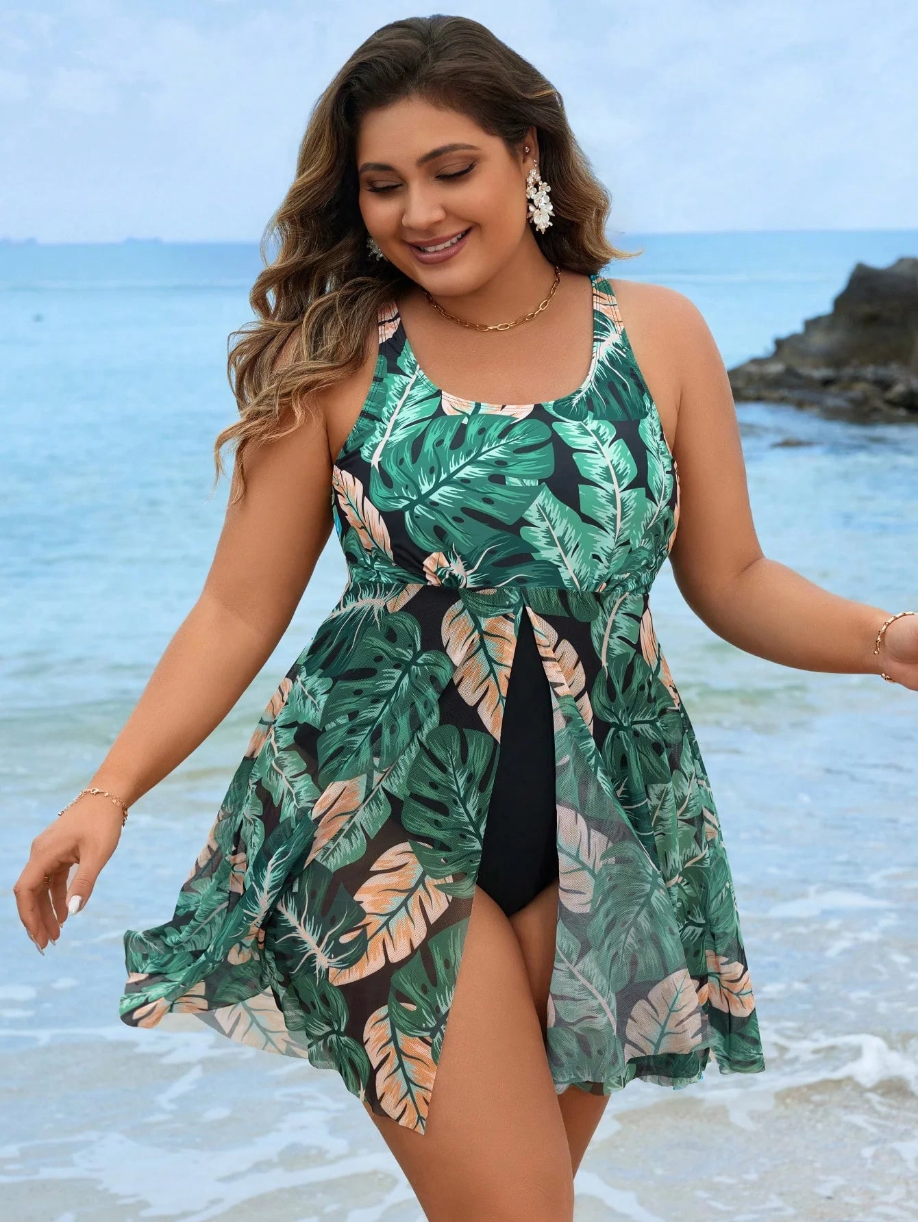 Maiô Plus Size Leandra